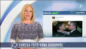 TV2 report "Strange Photo of Gábor Vona."